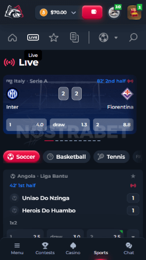 BetFury live sports