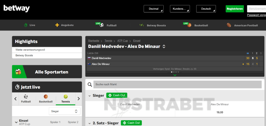 betway live wetten