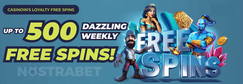 Casinoin free spins