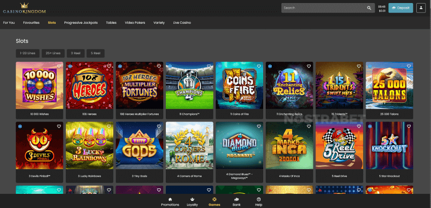 casino kingdom slots