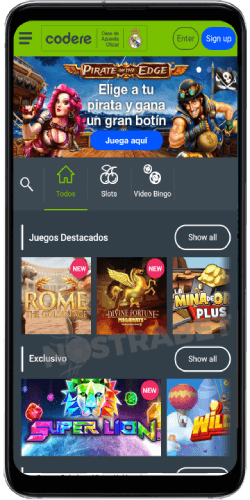 codere casino app