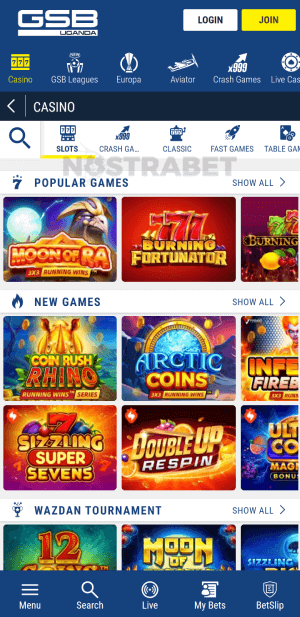 Gal Sport Betting Uganda mobile casino