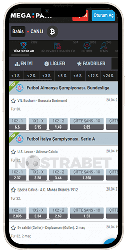 Megapari Spor Bahisleri iOS